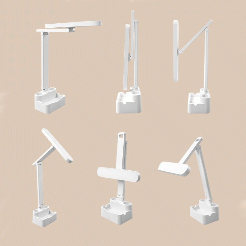 Built-in 4000mAh battery - USB Charging LED Desk Lamp 3 Color Temperatures Brightness Adjustable Bed