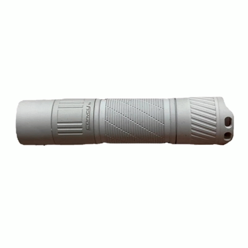 5700K - MAO Convoy S2+ 519A LED High CRI 18650 Flashlight Orange Peel Flooding Light 12 Groups Modes