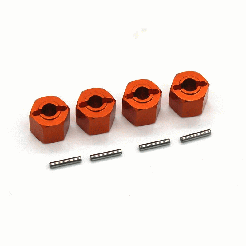 Grey - ZD Racing DBX-10 1/10 Remote Control Vehicle Metal Fitting 12mm Hexagonal Connector RC Car Pa