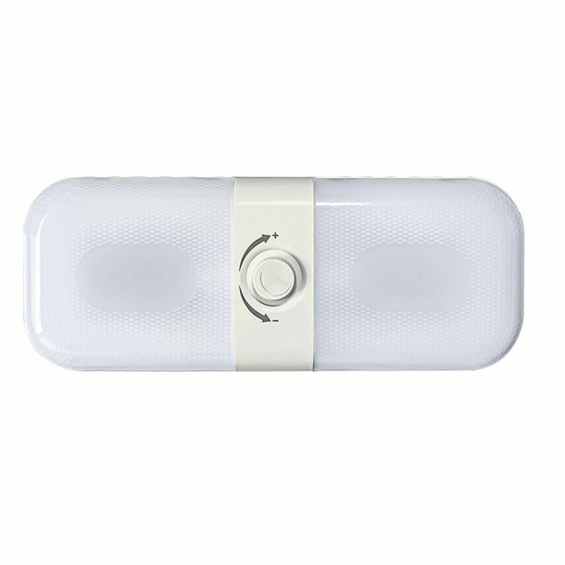 12V 120 LED Car Ceiling Dome Roof Light Interior Light Lamp Dimmable Switch For Camper Van Caravan M