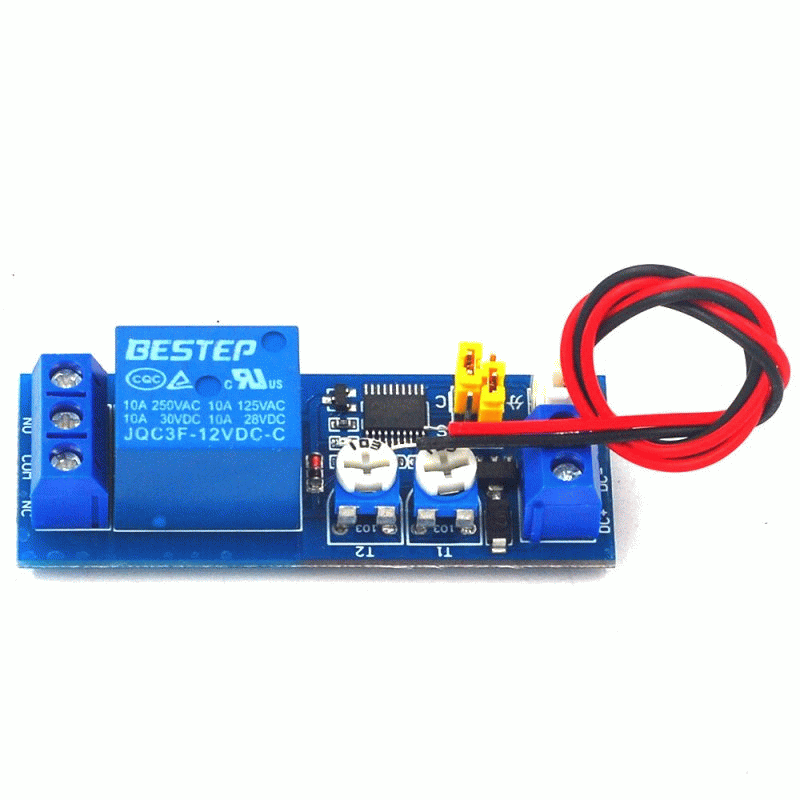 AOQDQDQD HCW-03 12V Relay Module with Infinite Cycle/Single Time/Delay Dual Adjustable/Multifunction