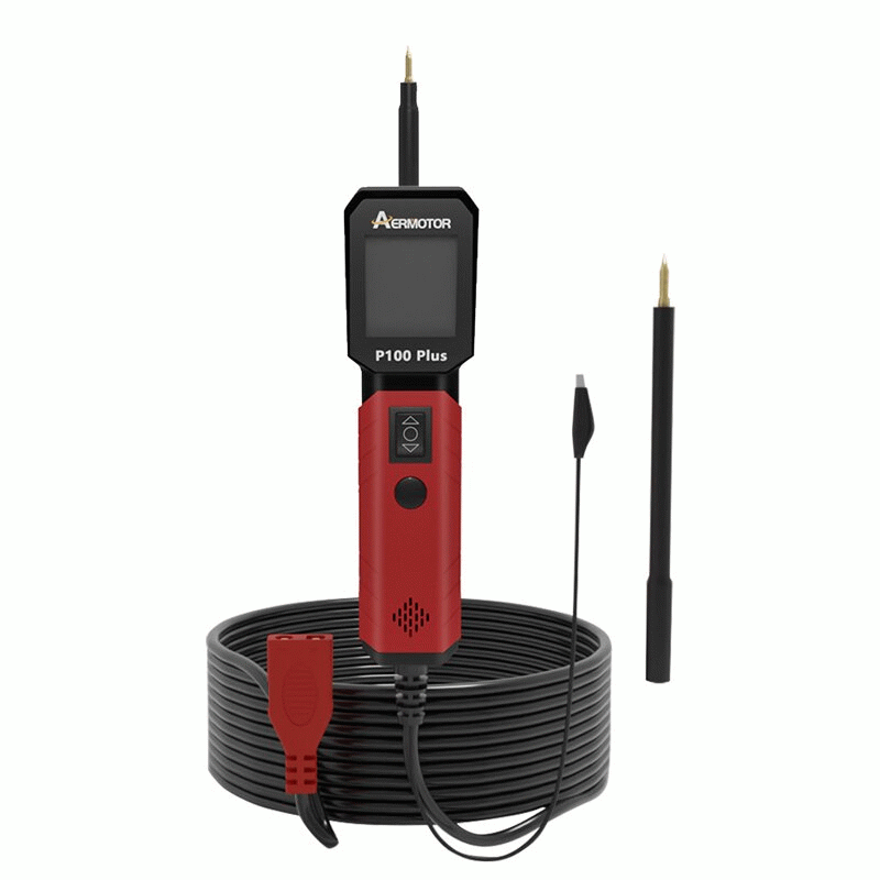 AERmotor P100 PLUS Electrical System Tester With 5 different Tester Adapters Automotive Battery Test
