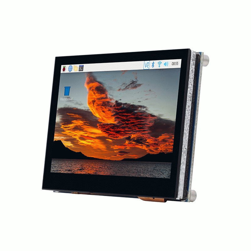 4.3 inch QLED Display Capacitive Touch Screen MIPI DSI Interface 800480 for Raspberry Pi 4B / 3B+/ 3