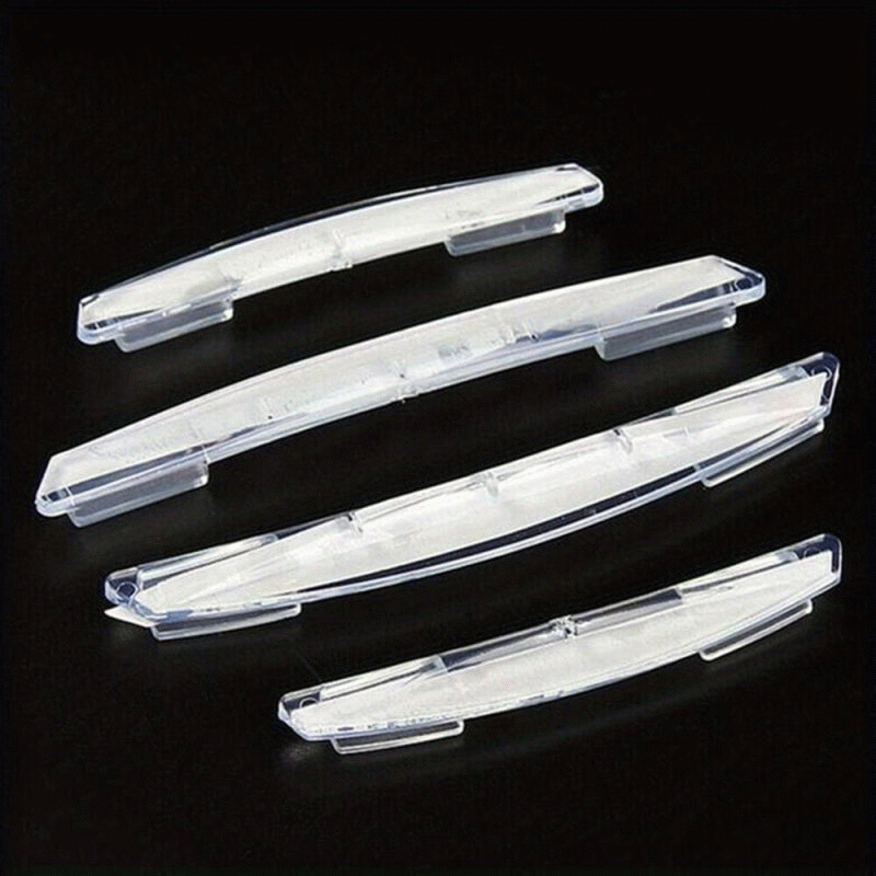 Black - Universal 4PCS Car Door Anti-Scratch Strip Door Protection Door Edge Protector Bumper Side D