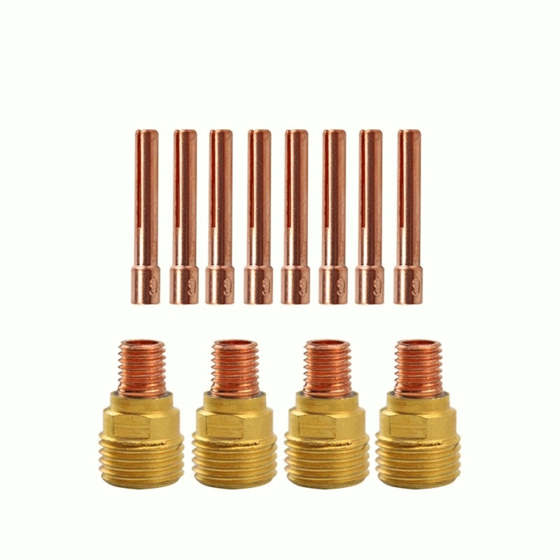 35-Piece TIG Stubby Lens Kit for WP9 WP20 WP25 Torch Short & Wide Gas Lens Compatible Improved Weldi
