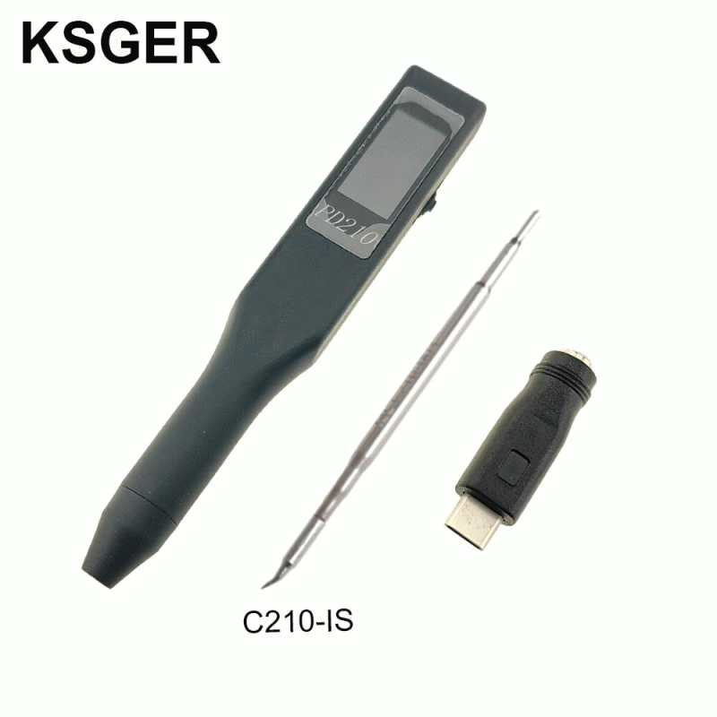 K Solder Tip - KSGER C210 70W Portable Soldering Iron Station Quick Heating DIY Temperature Control