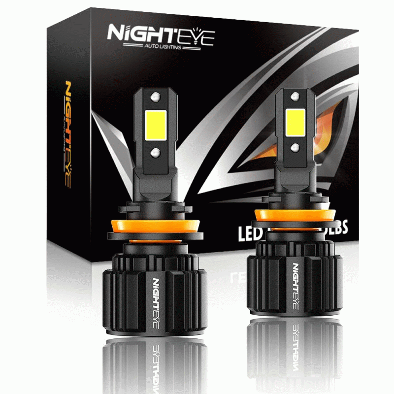 H4 - NightEye Auto Lighting A315-S4 2PCS Car LED Headlight Bulb 15,000LM/PAIR LED Front Headlamp 650