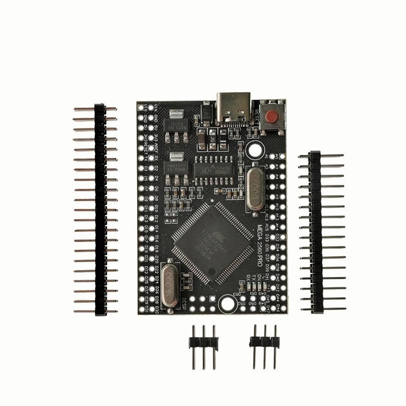 Type-C - Mega2560 Mega 2560 Pro MINI 5V (Embed) CH340G ATmega2560-16AU Micro/Type-C with Male Pinhea