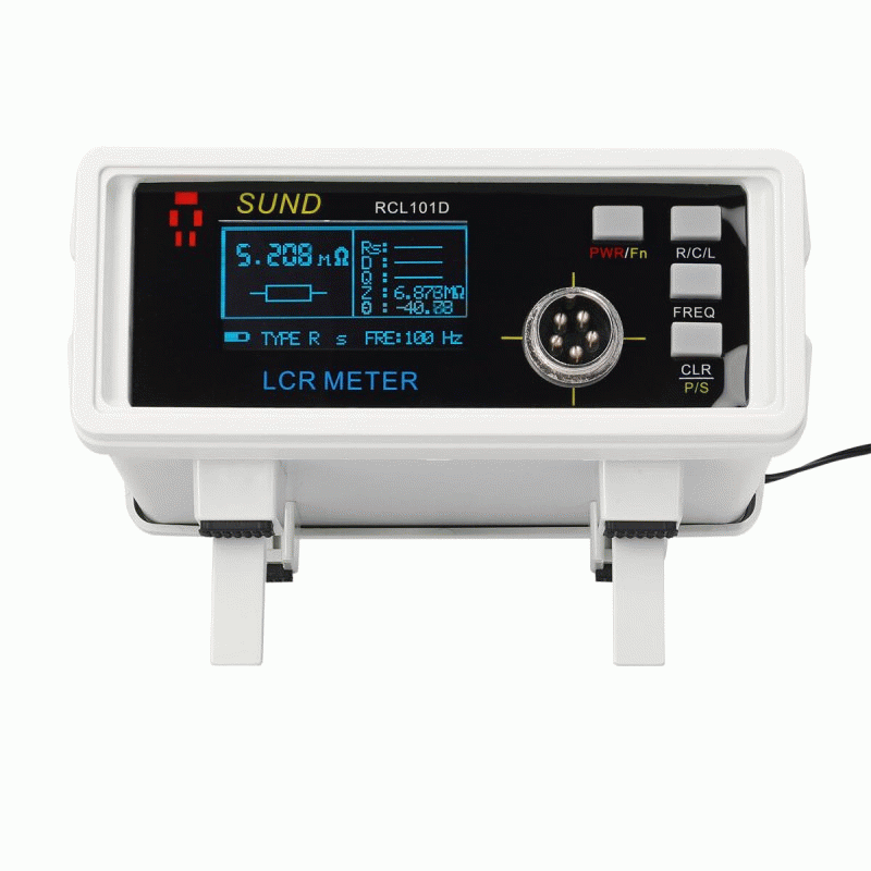 RCL101D Desktop Meter Resistance Capacitance Inductance ESR Measurement 1-key Calibration Automatic