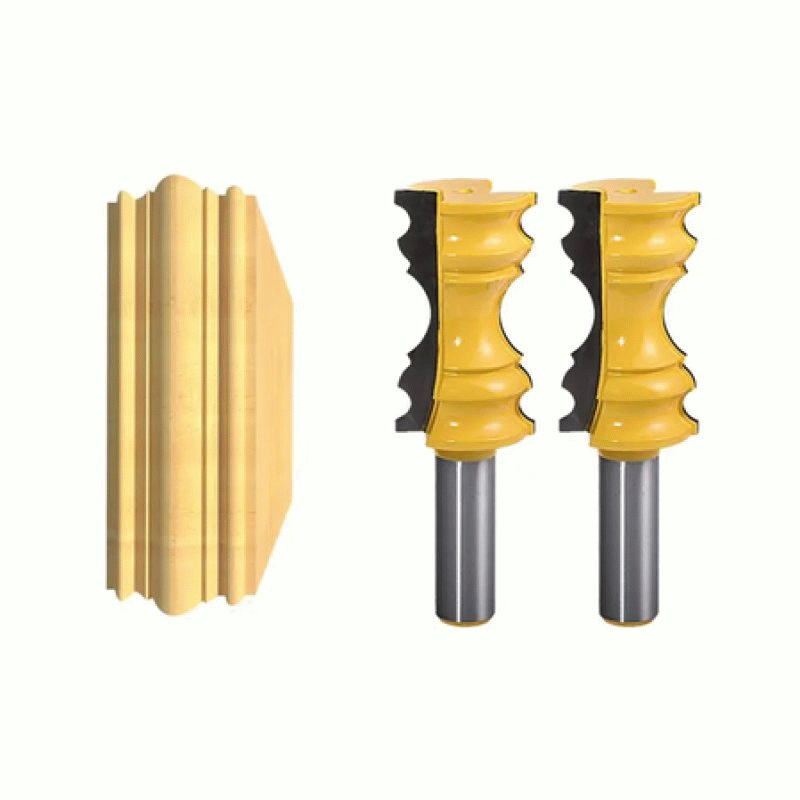 1/2 Inch - Crown Molding Router Bit 1/2"/8mm/12mm Shank Router Bit Large Elaborate Milling Cutter Ch