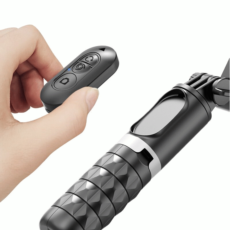 Portable Anti-shake Gimbal Stabilizer 360 Rotation Following Shooting Mode Selfie Stick Tripod Gimba