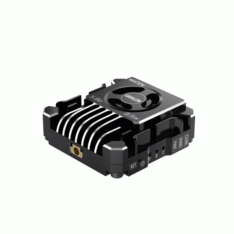 VTX transmitter set - GEPRC MATEN 2.5W VTX PRO 5.8GHz 48CH FPV Transmitter Support Pit/25/200/600/16