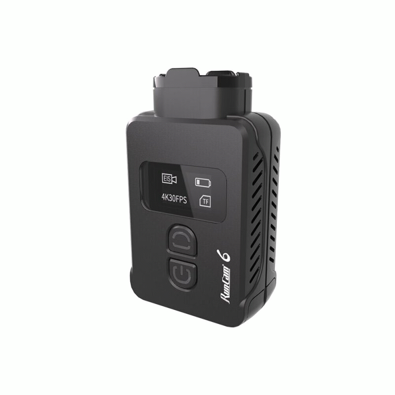 RunCam 6+ND - RunCam 6 4K Recording HD FPV Camera 12MP 1/2.3" Oled Support EIS GyroFlow WiFi With Re