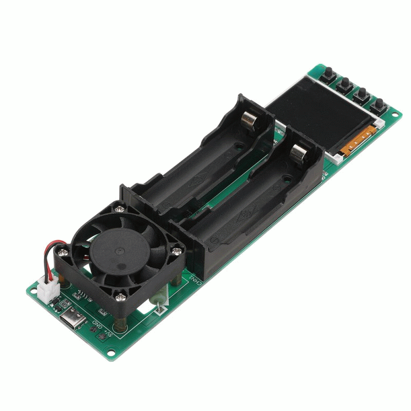 18650 Lithium Battery Capacity Tester Dual Channel Automatic Internal Resistance Tester Battery Powe
