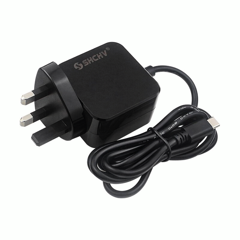 UK Plug - Raspberry Pi 5 Power Adapter PD 27W 5.1V 5A USB-C Power Supply EU US UK Plug Charger for R