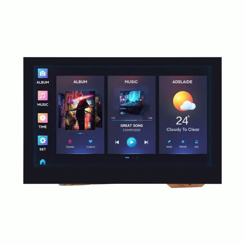 ESP32-S3 4.3 inch Capacitive Touch Screen Development Board Dual-Core Processor 240MHz Support WiFi