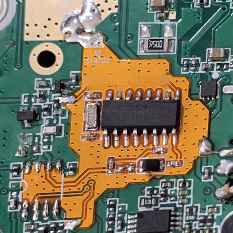 SI4732 Chip and Crystal Oscillator Component Modification Module Kit V2 FPC Version for Quansheng UV