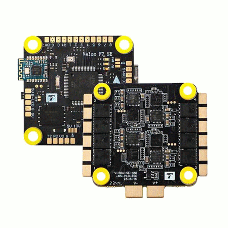 TMOTOR Velox F7 SE V70A Stack F7 Wireless Buletooth Flight Controller and 70A 3-6S 4in1 ESC Support