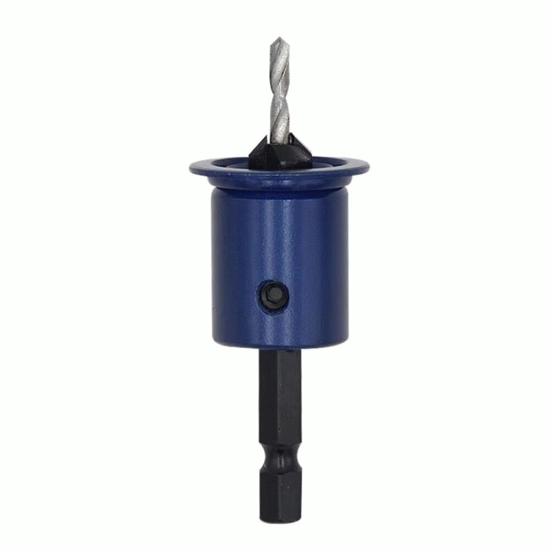 3.2 * 9.5mm - 6.35mm 1/4 Inch Shank Countersink Drill Bit Woodworking Counterbore Hole Drill Bit Adj