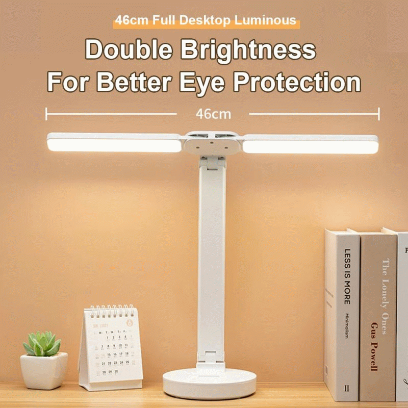 LED Desk Lamp Eye-friendly USB Rechargeable 4000mAh Table Lamp Student Dormitory Reading Lamp Bedroo
