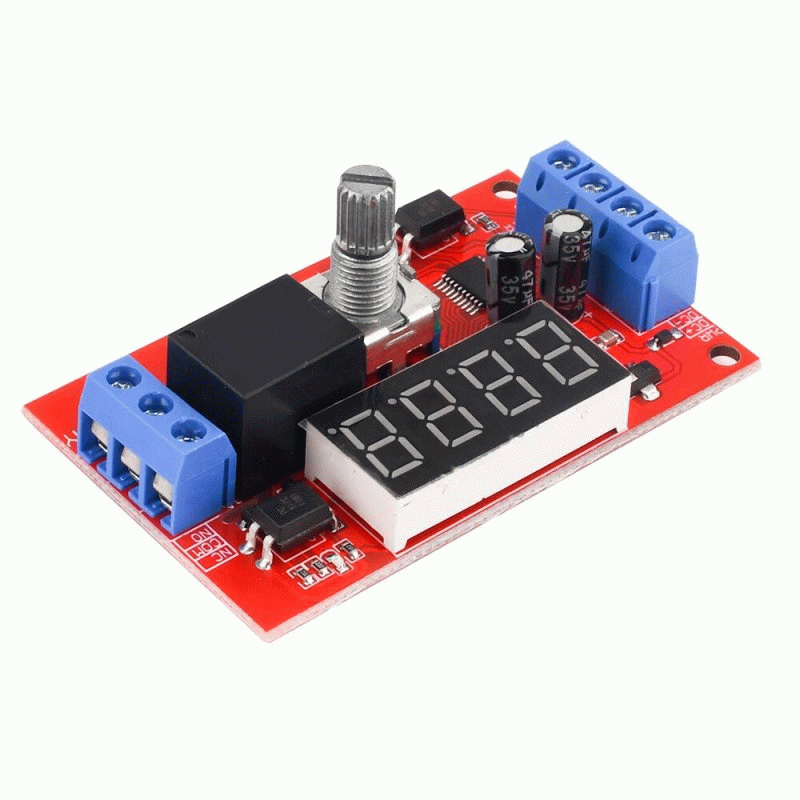 24V - DC 5V 12V 24V 10A Adjustable Time Delay Relay Module 32 Modes LED Digital Timming Trigger Time