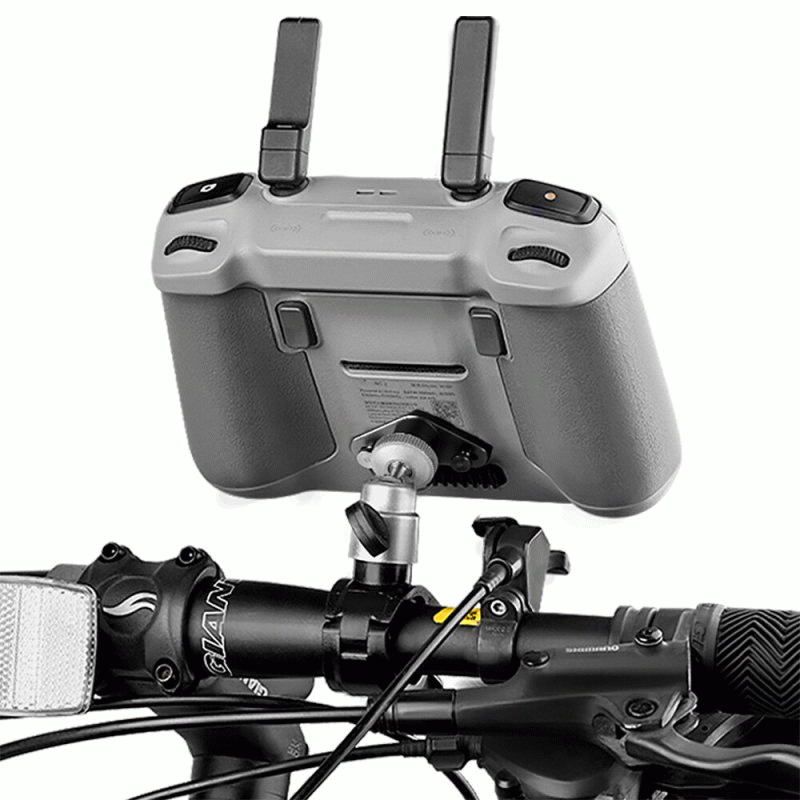 BRDRC RC / RC 2 Screen Remote Control Riding Bracket Action Camera Holder Bike Handle Clamp Bicycle