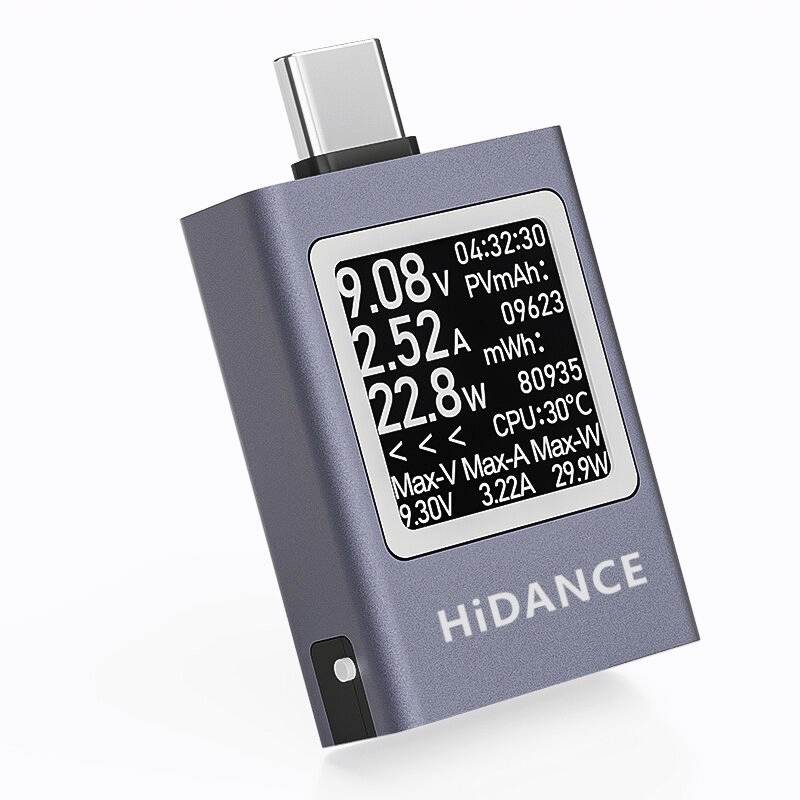 Colorful - 13 in 1 DC 4.5-50V 0-12A Multi-function Digital Display DC Voltage Ammeter Power Meter Ty