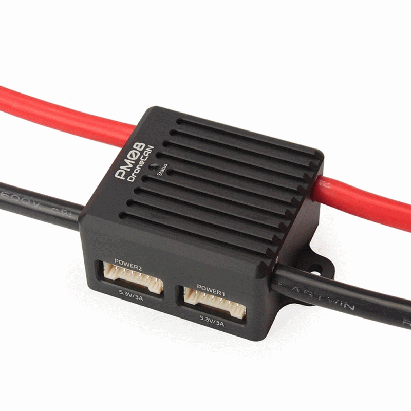 XT90 Plug - Holybro PM08-CAN 14S 200A Power Module DroneCAN Protocol Two 5V BEC Ouput for PX4 Flight