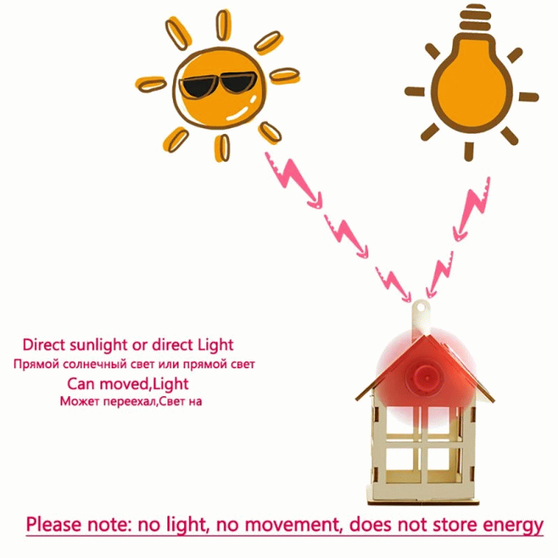 Solar Hut Windmill for Primary School Students Science Technology Small Production Experiment Childr