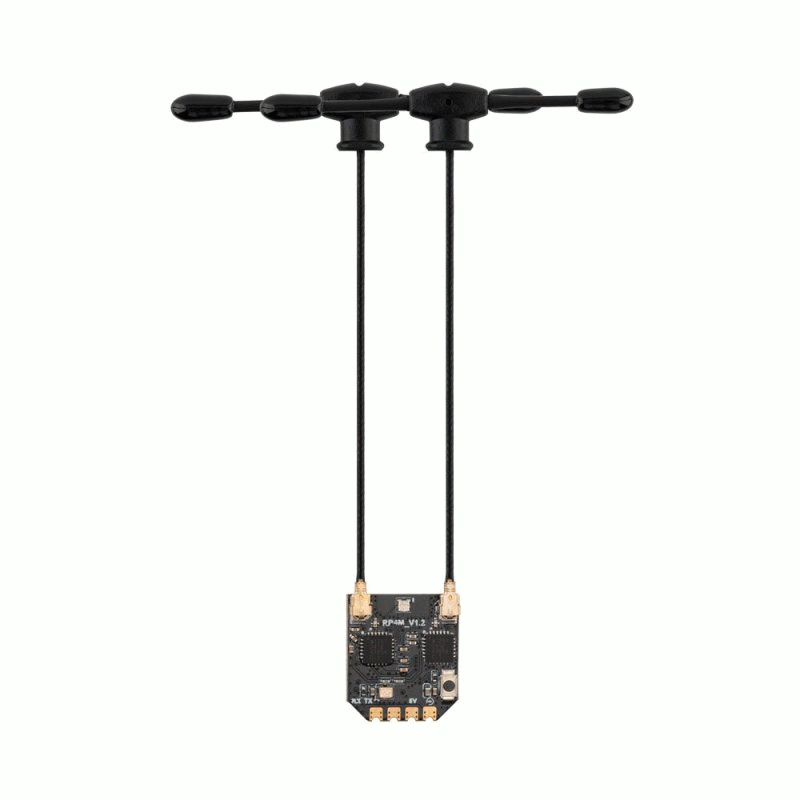 LBT Version - Radiomaster RP4TD-M ExpressLRS ELRS 2.4GHz Dual Antennas Ultra Light Mini True Diversi