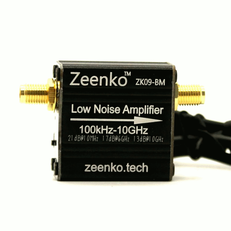 #C - Zeenko BM Series Low Noise Amplifier USB Powered 100KHz-6GHz/10GHz 20dB Gain RF Preamplifier Mo