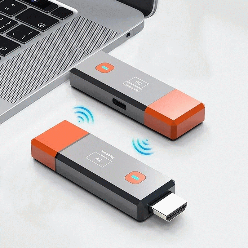 Bakeey 1080P Wireless HD Video Display Dongle Adapter Transmitter and Receiver Extender Kit TV Stick
