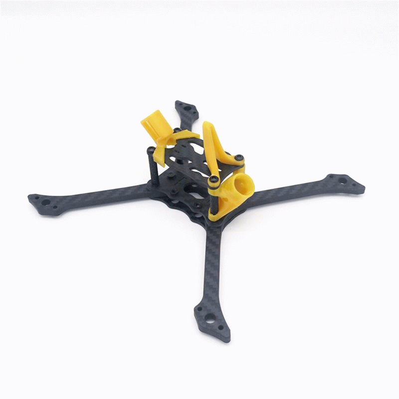 Pink - TEOSAW 533Max 192mm Wheelbase 5mm Arm Thickness X Type 5 Inch Frame Kit for RC FPV Racing Dro