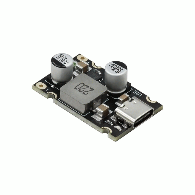 With DC 5.5X2.1 USB Interface - PD65W Fast Charging Module Type-C Interface PD3.1 PPS QC3.0 Huawei S