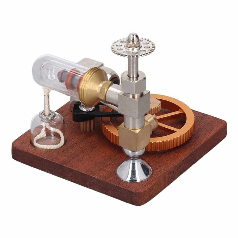 Red - SH-18 Adjustable Speed Stirling Engine Model Science Technology Puzzle Novelty Toys