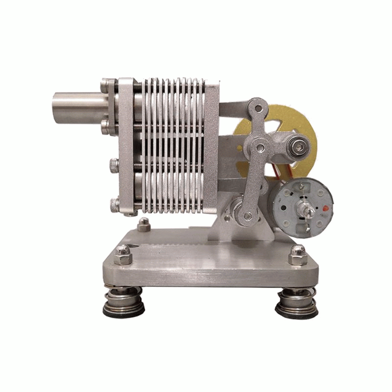Silver - SH-015 Rocker Arm Stirling Engine Model Science Technology Puzzle Novelty Toys