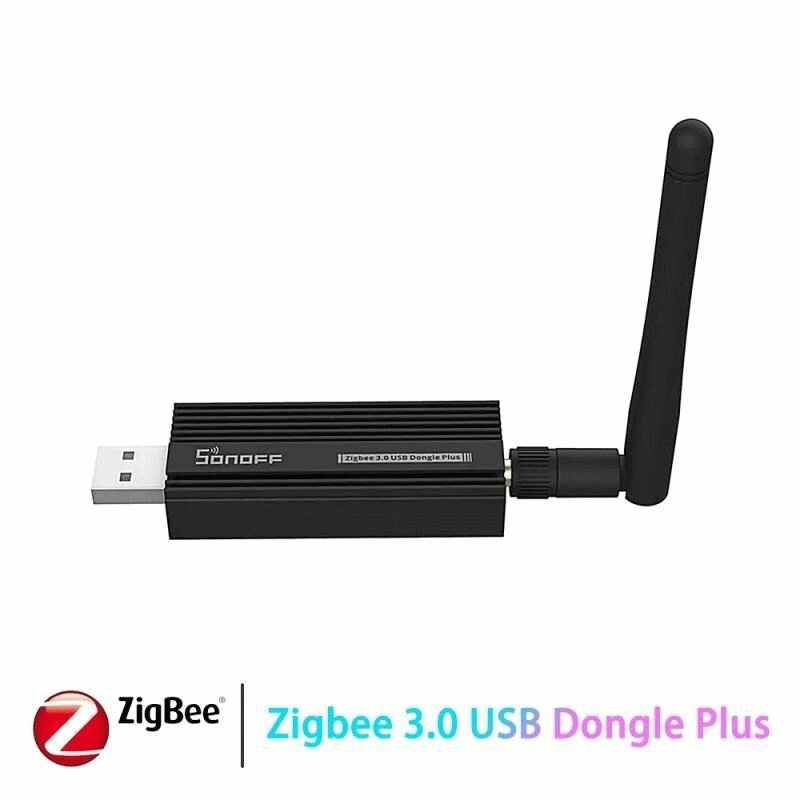 Black - SONOFF ZB Dongle-E USB Dongle Wireless Zigbee3.0 Bridge Gateway Smart Home Interface Capture