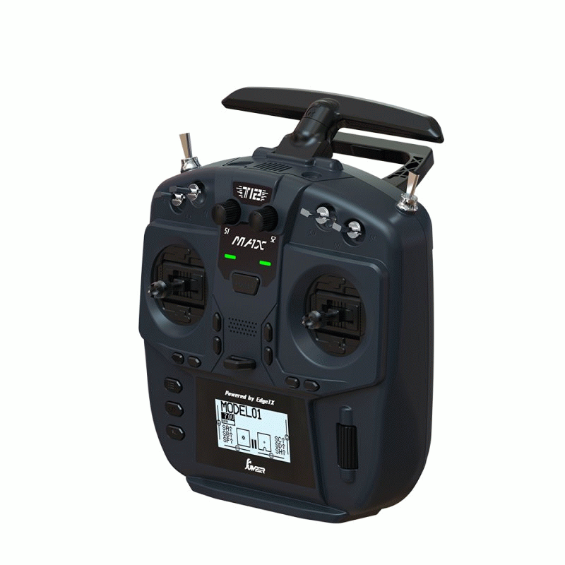 2.4GHz - JumperRC T12 MAX ExpressLRS ELRS 2.4GHz Bulit-in 1W Hall Sensor Gimbals Professional Small