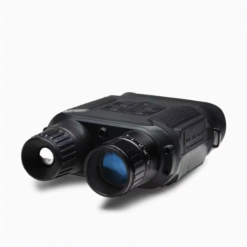 Black - Night Vision Binoculars with Digital Infrared System, Hunting Gear with Widescreen Display H