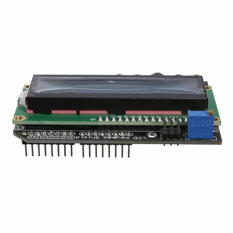 3Pcs Keypad Shield Blue Backlight For Robot LCD 1602 LCD1602 Display Module Input Output Expansion B