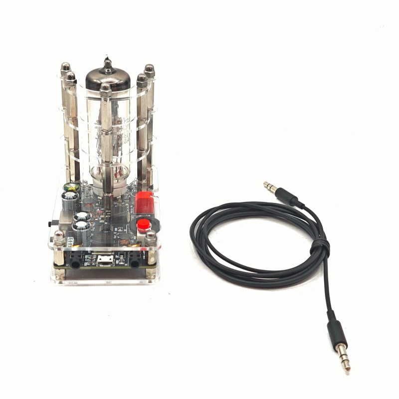 USB - USB 5V Music Spectrum Light 6E2 Cat's Eye Tube Driver Board Audio Spectrum VU Level Indicator
