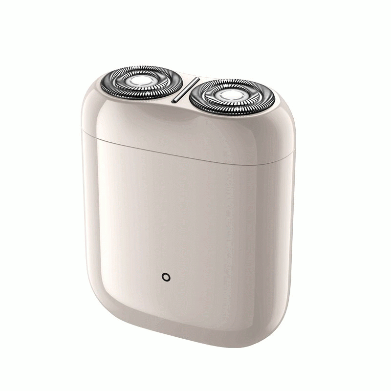 Silver - XIAOMI Mijia S200 Electric Shaver for Men Dual-Ring Blades IPX7 Waterproof Smart Sensor Typ