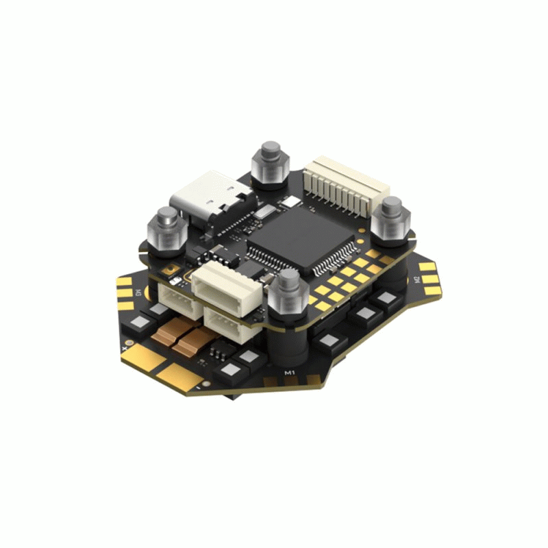 FC+60A ESC - 20x20mm iFlight Borg Mini F722 Flight Controller with 5V 12V BEC Output 4-6S 60A 4in1 E