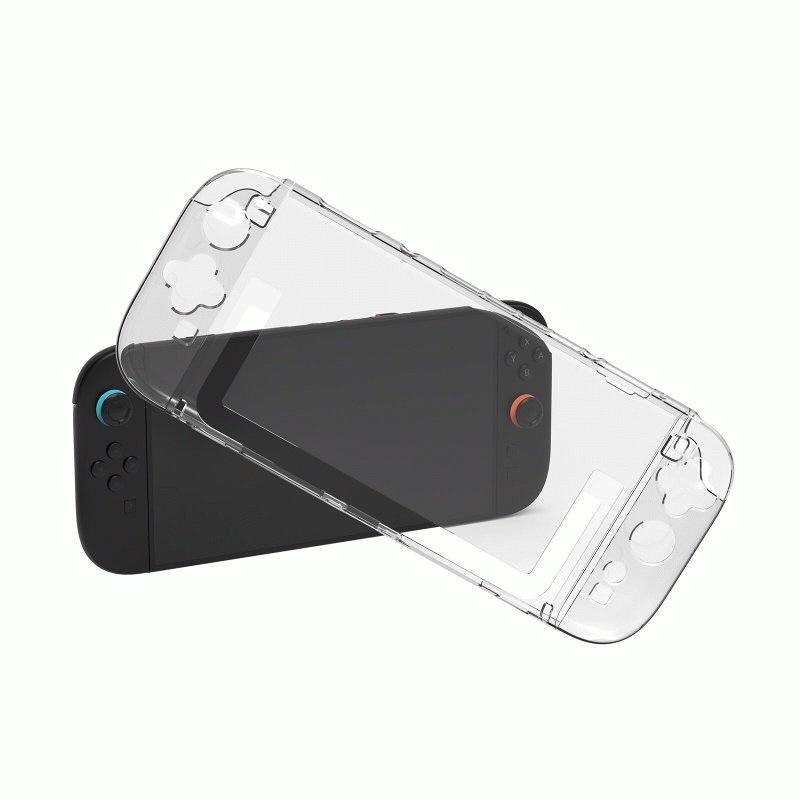 Transparent - For Switch2 Split Crystal Case Anti-Scratch Shockproof PC Protective Shell Precision F