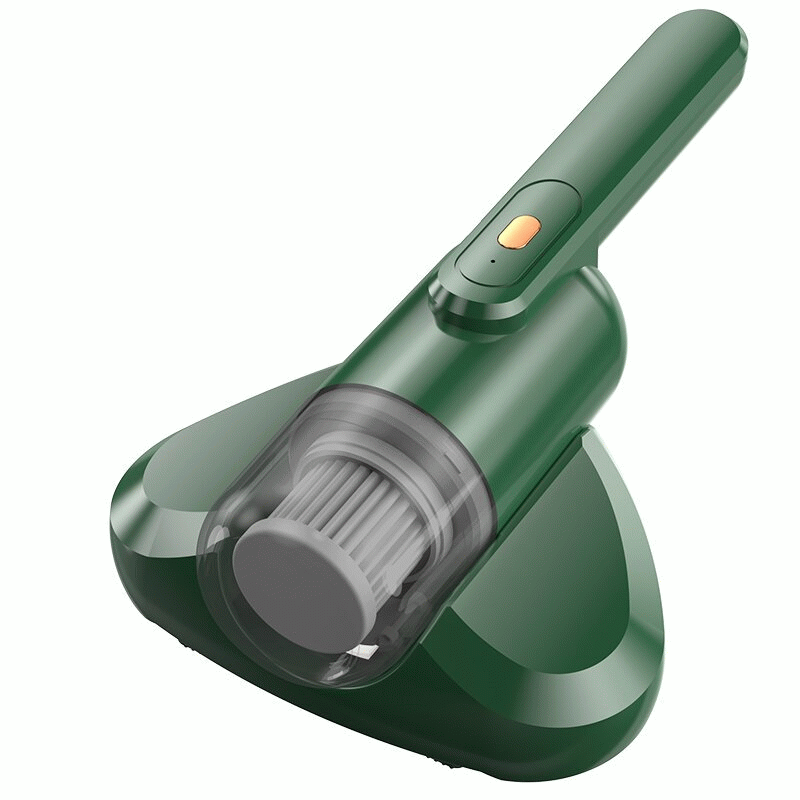 Green - 100,000 Pa Cordless Mite Remover UV Suction Machine Handheld Vacuum Cleaner Deep Clean Pet D