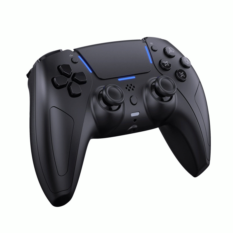 White - JYS JYS-P5148Pro PS5 Wireless bluetooth Controller Dual Mode 6-Axis Motion Dual Vibration Ga