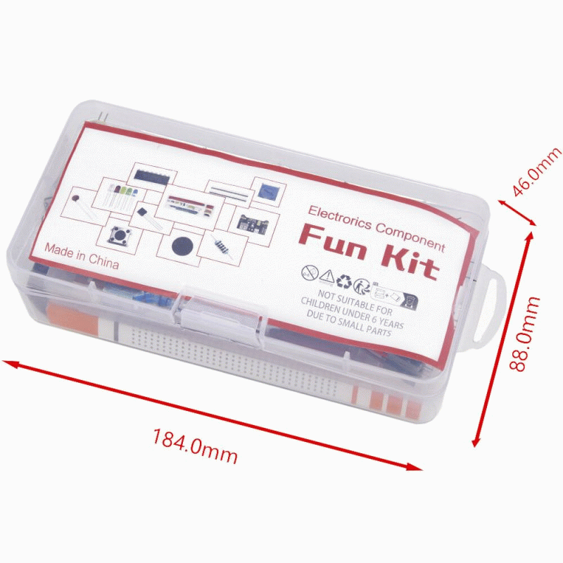 DIY Kit - 830-hole Breadboard Kit 3386P Component Pack Beginner Kit DIY Component Package Starter Ki