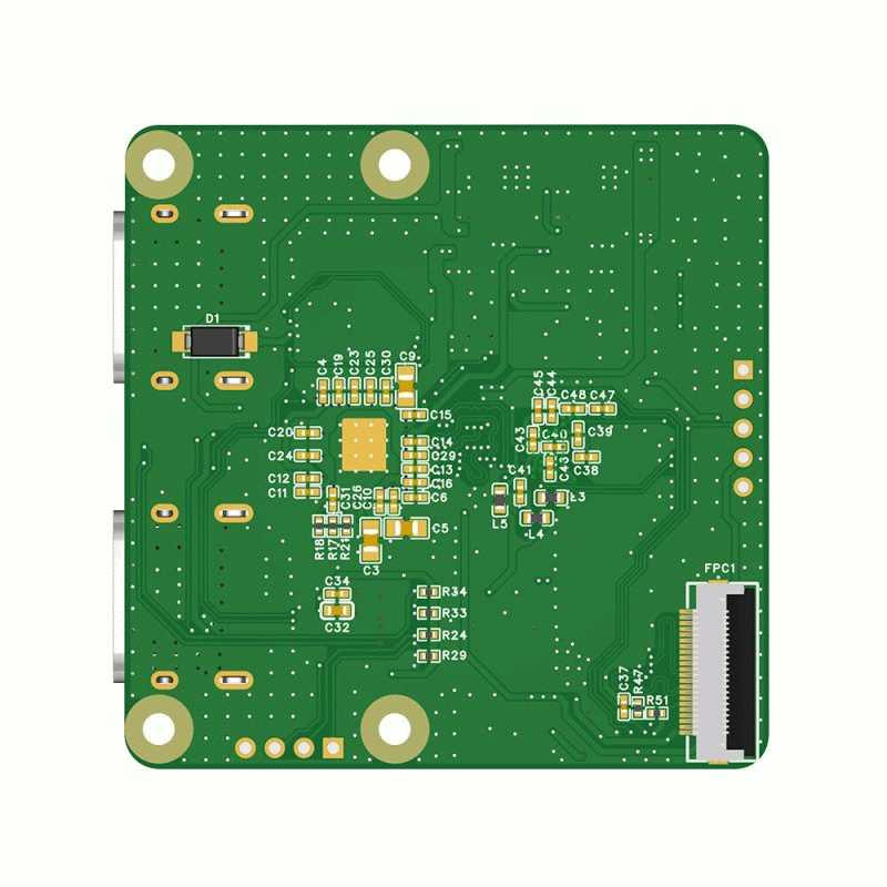 Green - Raspberry Pi 5 C792 HDMIto CSI and I2C Module HDMIto CSI-2 Loop Out blikvm pikvm Support for