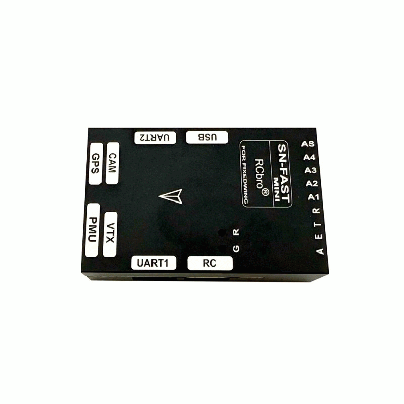 Black - Lefei SN-FAST Mini Flight Controller PMU Multi Mode 8-Channel PWM Support DJI O3 O4 VTX OSD