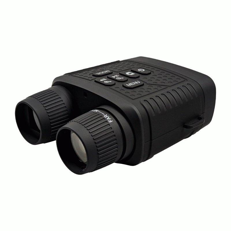 Black - IPRee NV8000 Night Vision Binoculars Googles with 30MP Photo Resolution, 2.5K Video Size, 3"